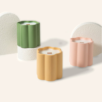 Flower Jar Candle