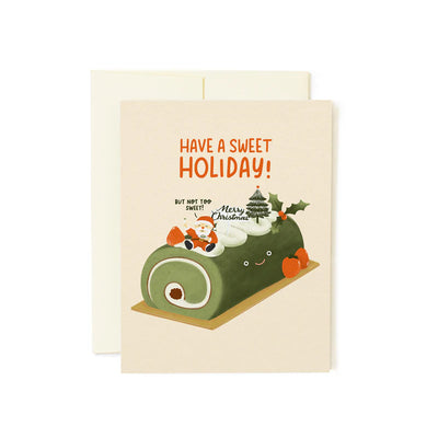 Sweet But Not Too Sweet Holiday Card