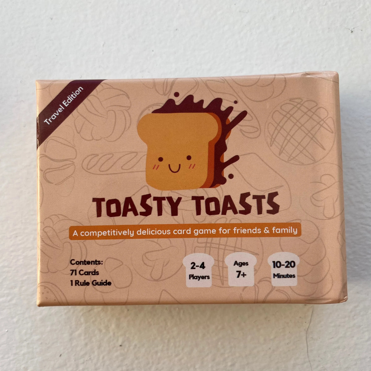 Toasty Toasts Card Game (Travel Edition)