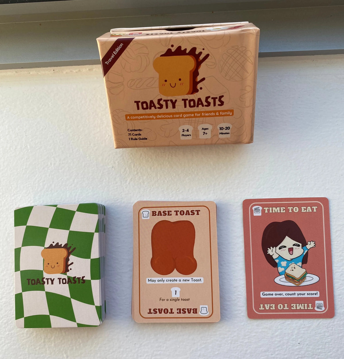 Toasty Toasts Card Game (Travel Edition)