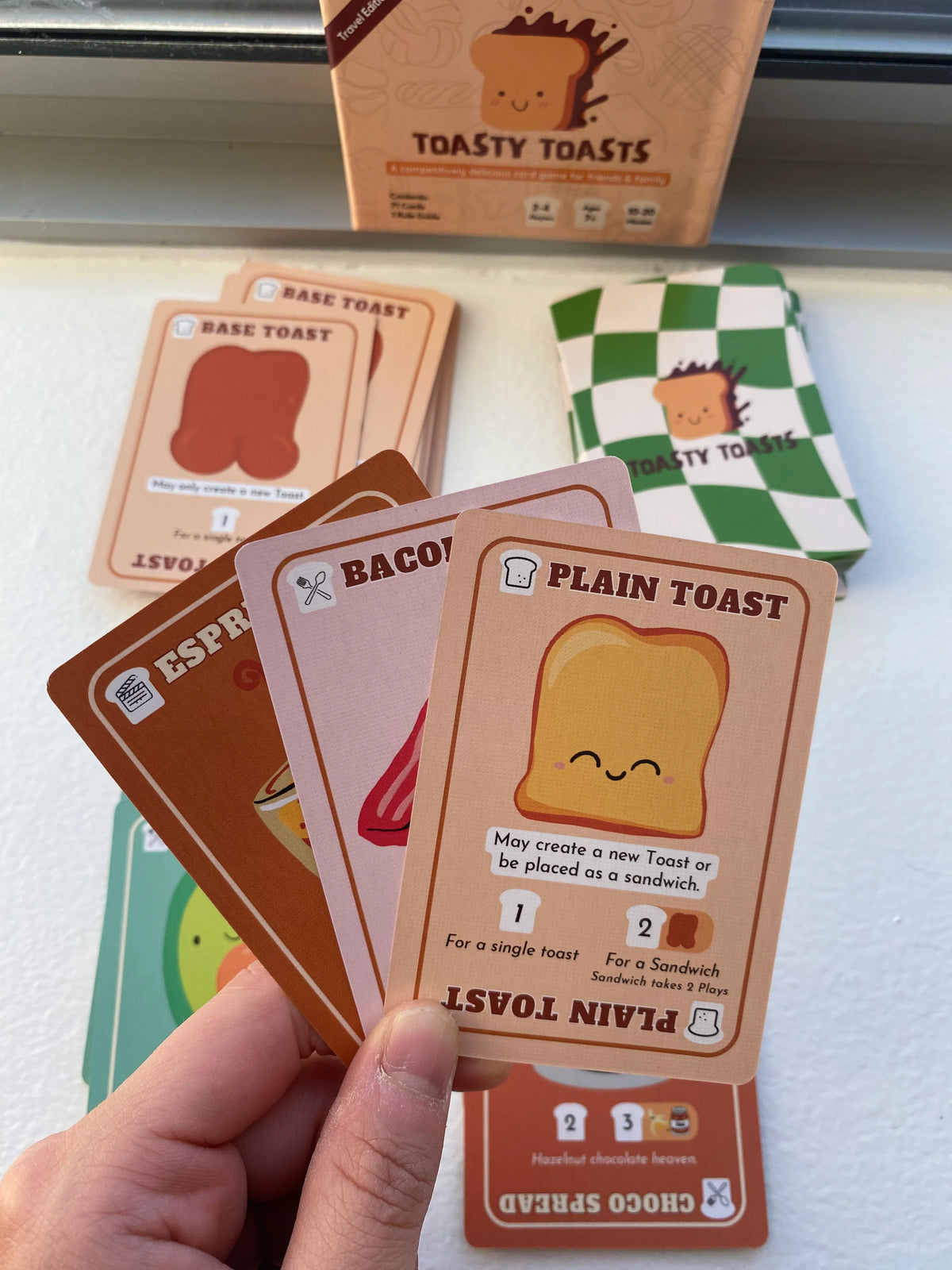 Toasty Toasts Card Game (Travel Edition)