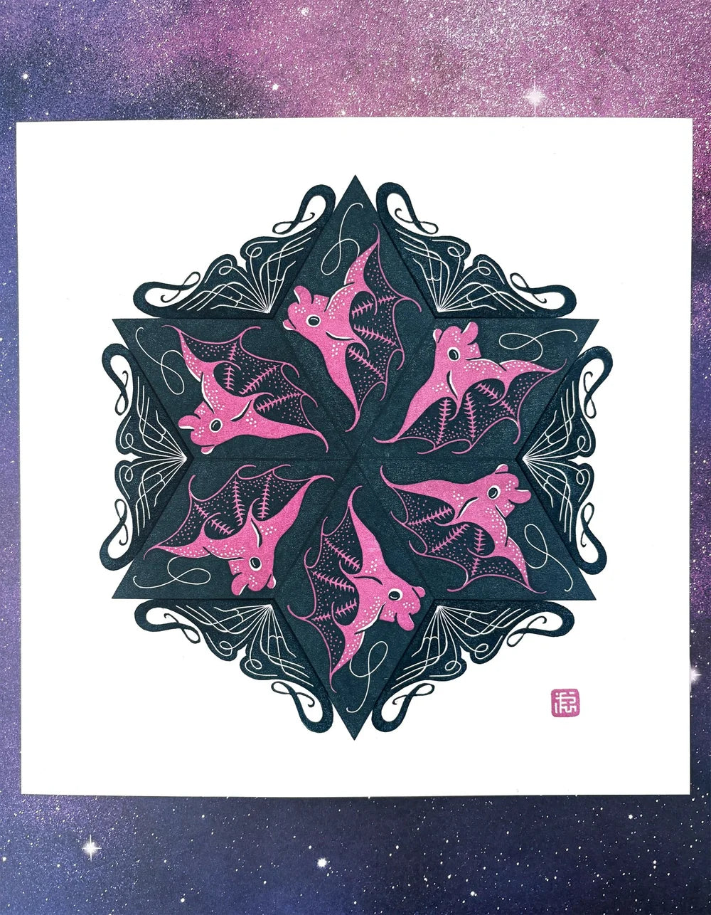 Vampire Squid Mandala