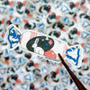 White Rabbit Sticker