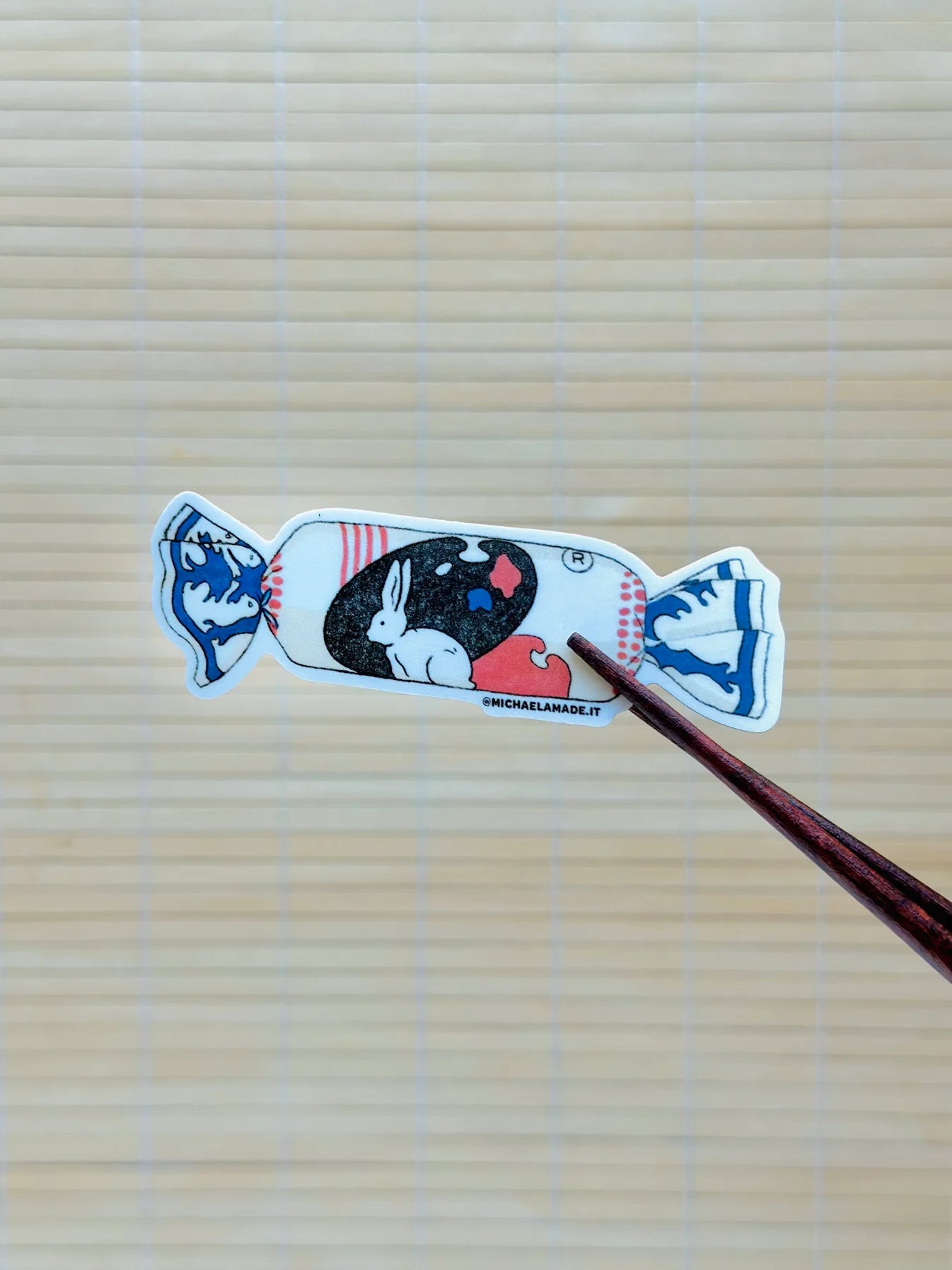 White Rabbit Sticker