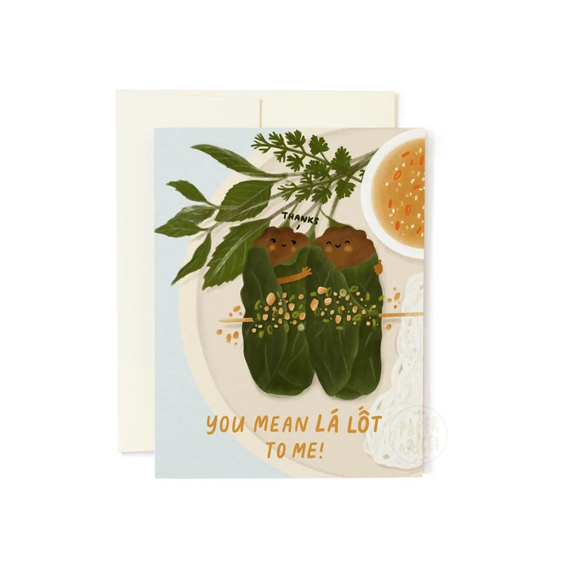 You Mean La Lot to Me Card