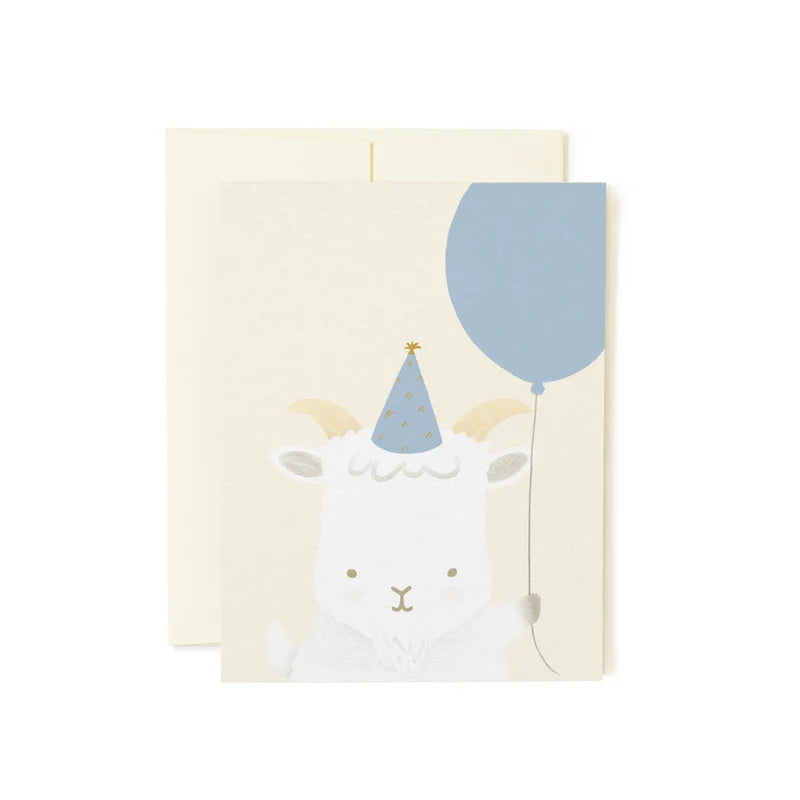 Zodiac Goat Birthday Card