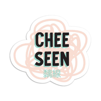 Chee Seen vinyl sticker