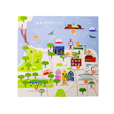 Sticker Activity Set - San Francisco