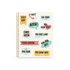 Cantonese Sayings Coil Bound Notebook