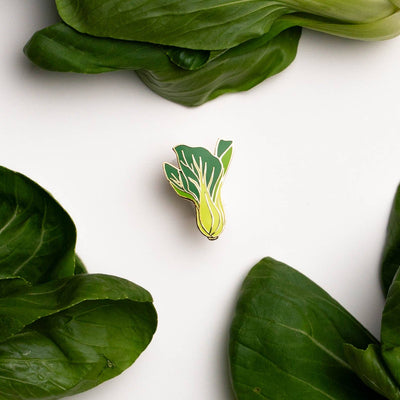 Bok Choy Enamel Pin