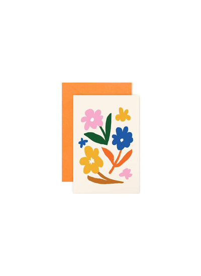Sunn Flowers- Mini Enclosure Note Card