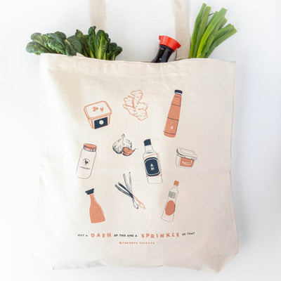 Asian Ingredients Tote Bag