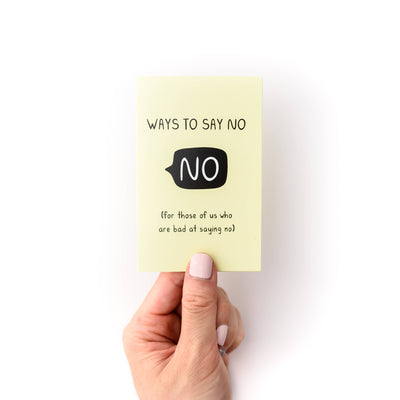 Ways To Say No Zine