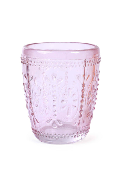 Crystal Colored Drinking Glass