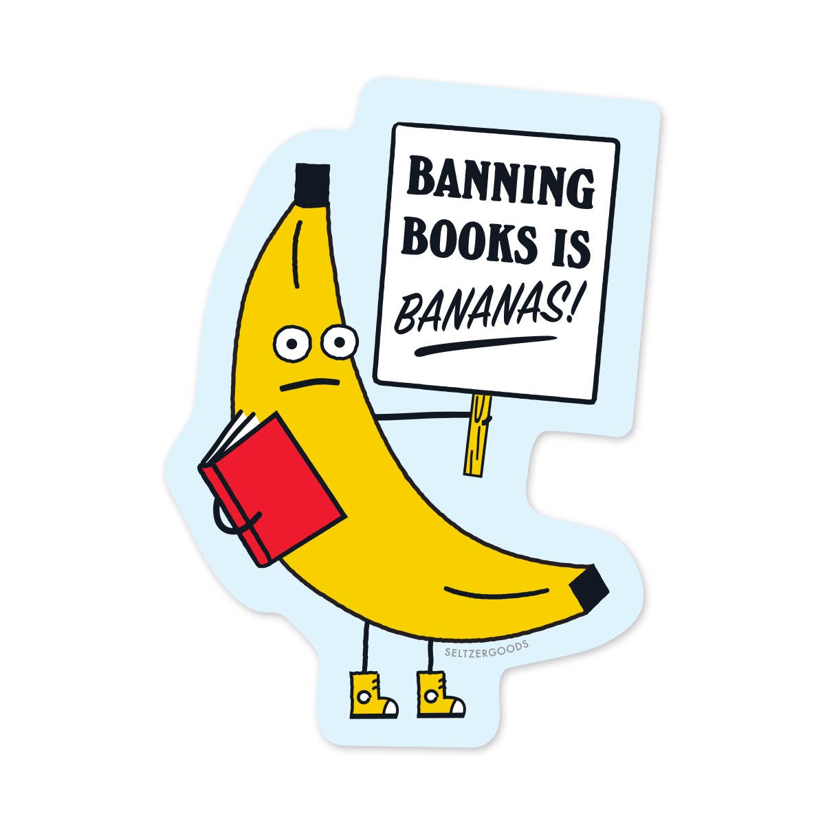 Banana Books Sticker – On Waverly