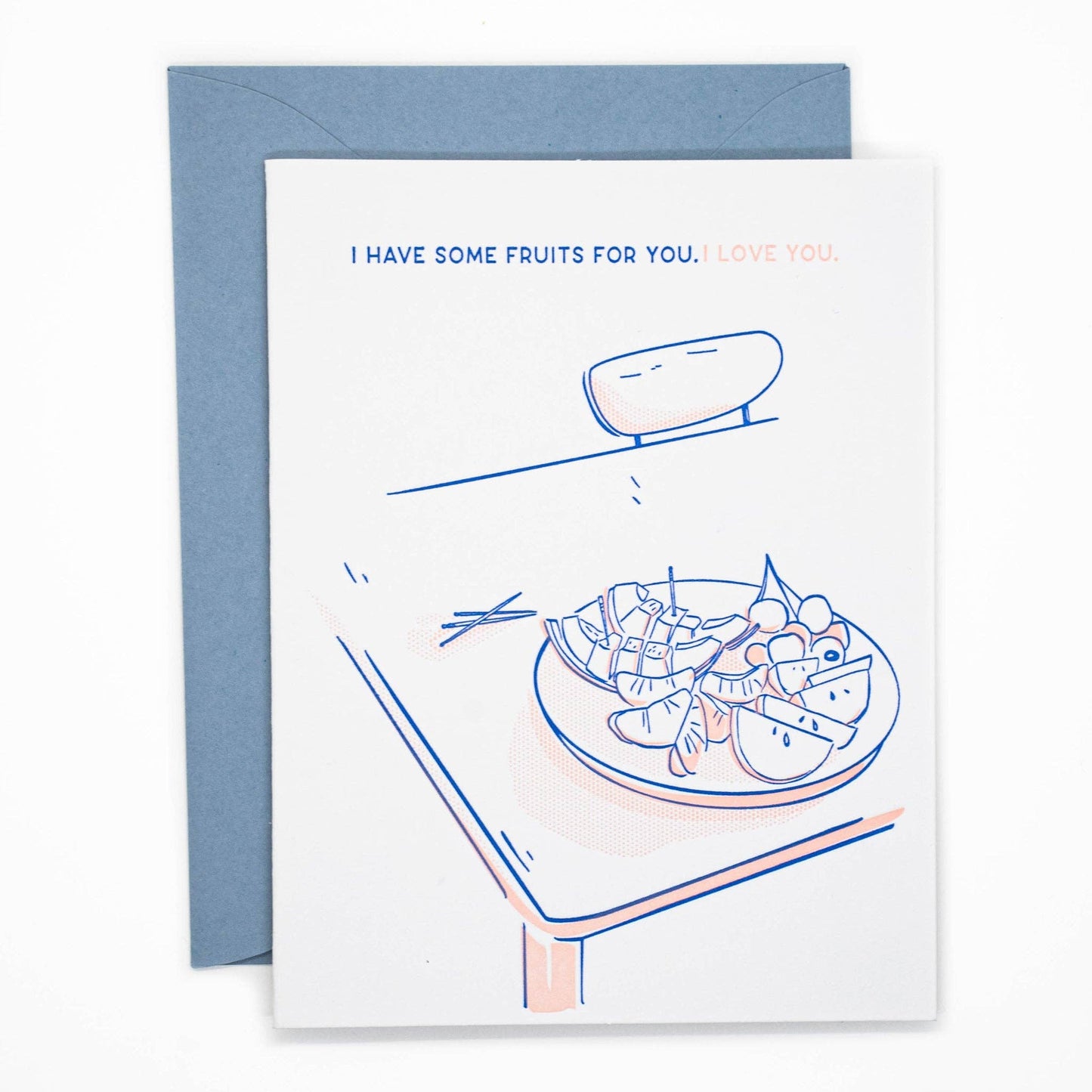Cut Fruit - I Love You Card