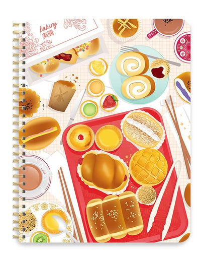 Chinese Bakery Coil Bound Notebook