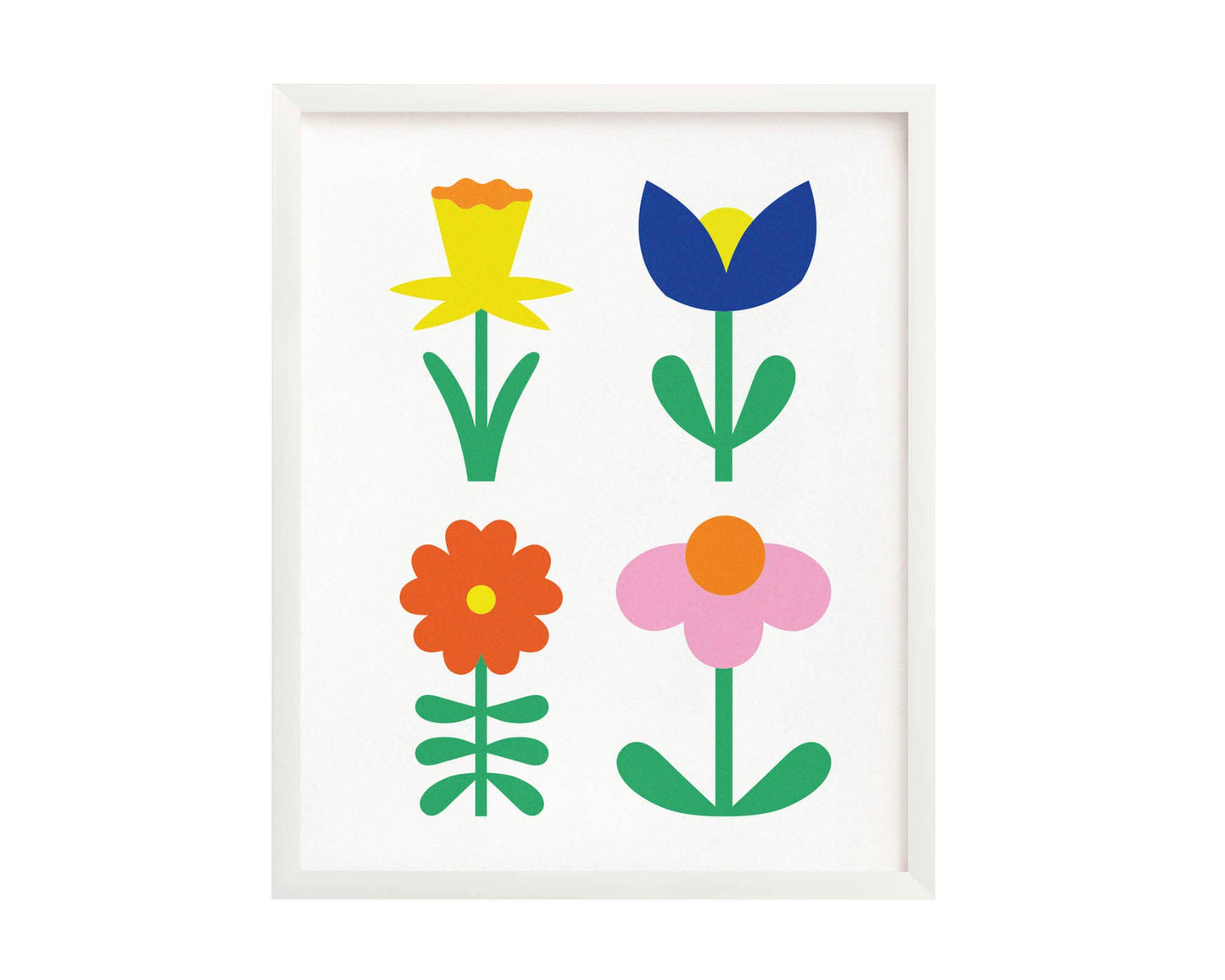 Gang of Fleurs No. 1 Art Print