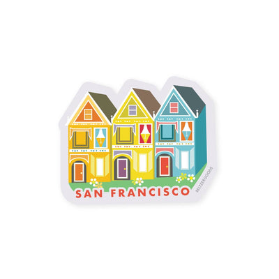 SF Painted Ladies Sticker