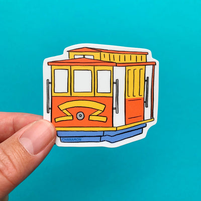Cable Car San Francisco Sticker