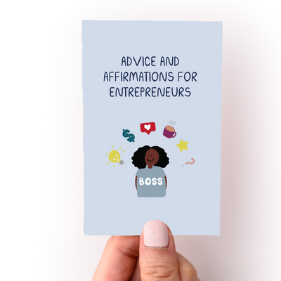 Advice and Affirmations for Entrepreneurs Zine