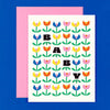 Tulip Baby New Baby Card